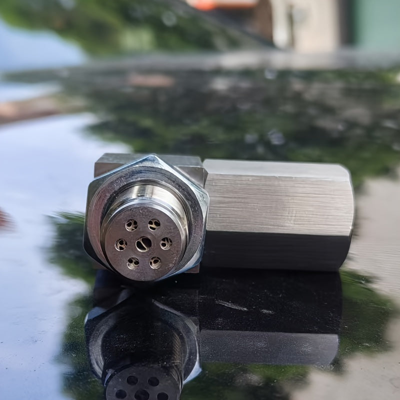 90-Degree Stainless Steel Sleeve Adapter, Universal Three-Way Expansion Connector, Suitable for M18 × 1.5 Oxygen Sensors - Compatible with Closed-Loop Frequency, Offers Catalytic Aging Protection, Durable Repair Tool