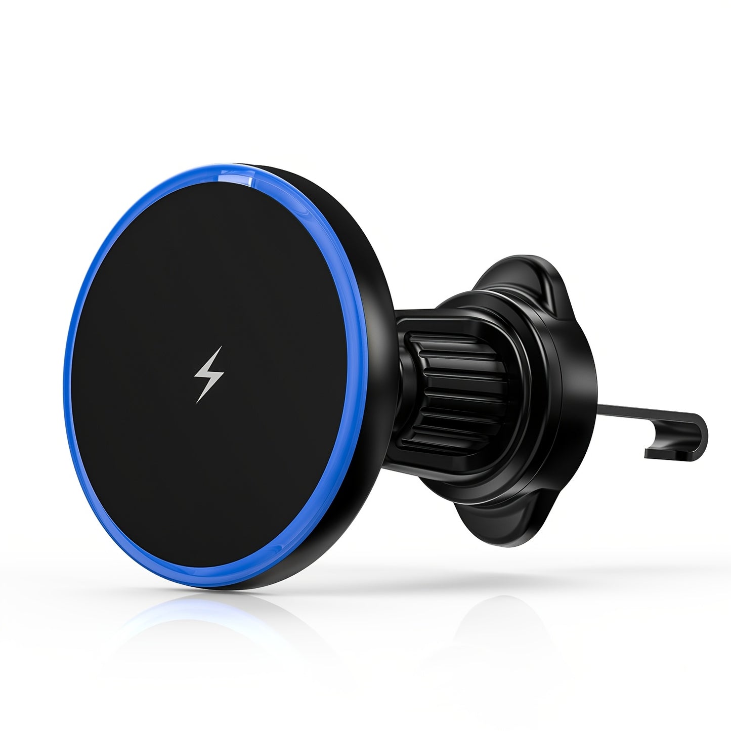 For Magsafe Car Mount, 15W Magnetic Wireless Charger for Iphone, Magsafe Air Vent Car Holder Charger for Iphone 16/15/14 13 12 Pro Max Mag Safe Case, LED Design, Without Battery