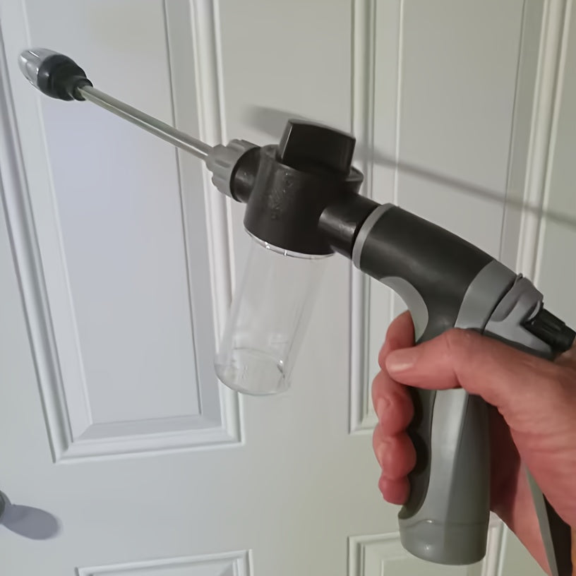 Portable Wash Spray Gun Enhanced Water Flow Easy Grip Christmas New Year Handy Item for Car Wash & Garden Use