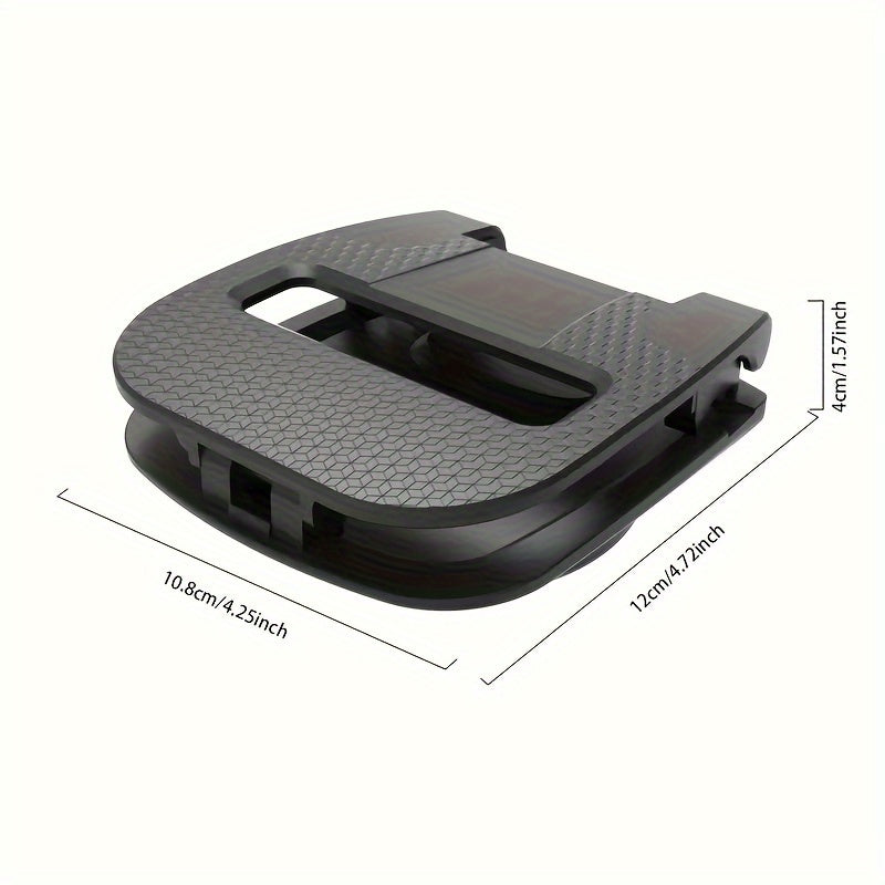 [360° Rotation] All-Around View Car Phone Mount - Universal Dashboard Cradle with 360° Rotation for Secure, Hands-Free Driving - Compatible for Iphone, for Samsung for Galaxy, And for Android Smartphones