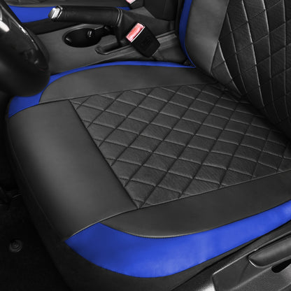 Universal Faux Leather Car Seat Covers Full Set Car Seat Covers Full Set Front Seats And Rear Bench, Universal Fit 5 Seat Covers For SUV, Automotive Truck, for Jeep, for Bmw, Scratch Proof, Car Accessories For Men And Women