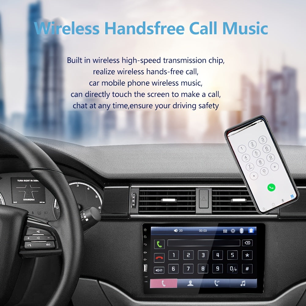 Hikity 1 din MP5 Player 9-Inch HD Touch Screen 1DIN Auto audio USB TF Card For Universal Autoradio Multimedia Player+Rear view Camera (optional)