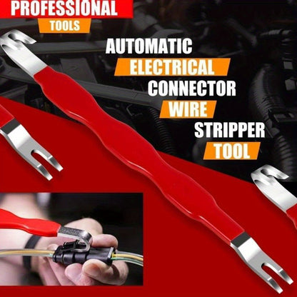 2pcs Electrical Terminal Connector Removal Tools, Automotive Wiring Harness Plug Removal And Separation Tools Electrical Connector Separator Tool Universal for Most Vehicles
