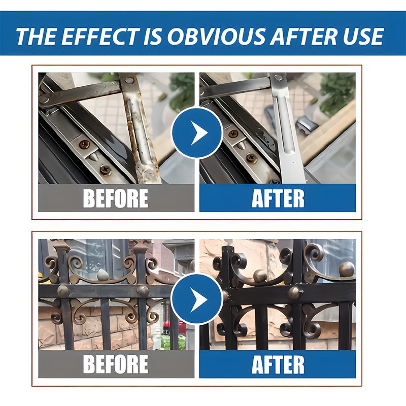 Versatile Car Rust Prevention Solution Featuring a Matte Sponge Applicator, Oxidation Conversion Spray, Requires No Power, Ideal for Safeguarding Car And RV Components, Liquid Format, Efficiently Removes And Repairs Rust