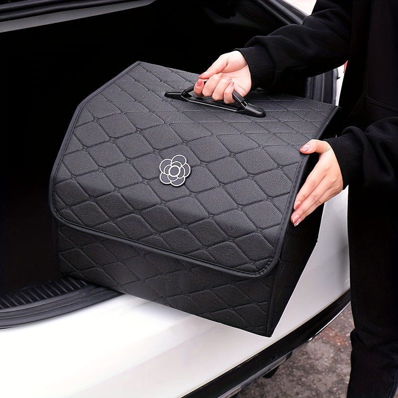 Car Trunk Storage Box, Multifunctional, Foldable, Large Capacity Car Storage, Car Interior Additions