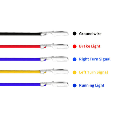 LED License Plate Rear Lamp for Harley-Davidson – Sportster, Dyna, Touring, Road King & Electra Glide