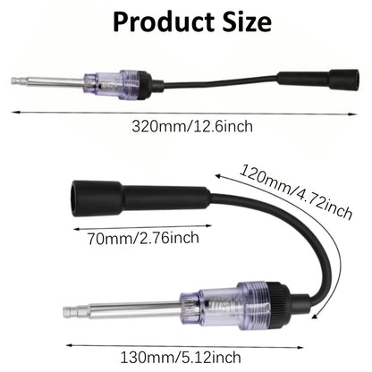 Set of 3 Spark Plug Testers, Engine Ignition Coil Tester, Automotive And Lawn Mower Engine Diagnostic Tool