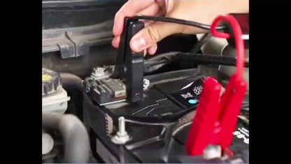 Emergency Power Supply Air Pump, 10000A, Large Screen Digital Display, 250PSI Jump Starter, Compatible with All Car Models, USB Fast Charge, LED Emergency Lighting, Portable 10-liter Gasoline Or 9.0-liter Diesel Engine, with EVA Bag