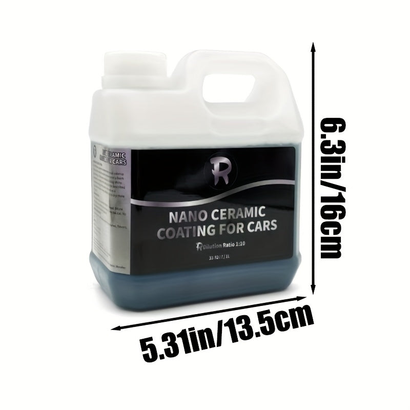 Advanced Nano Liquid Glass Paint Protection for Vehicles, Featuring a Hydrophobic Ceramic Coating That Repels Water, Resists UV Rays, And Offers Scratch Protection