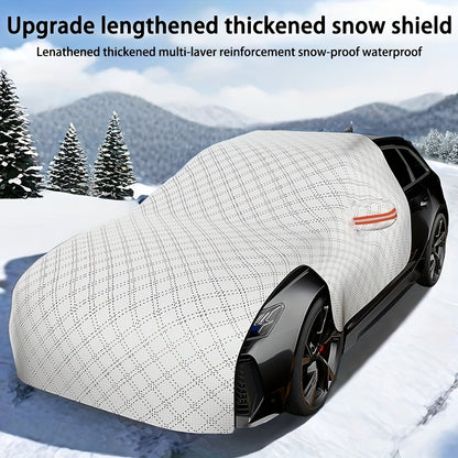 Car Snow Shield Front Windshield Snow Cover Frost Frost Windshield Windows Four Seasons Universal Thickened Cover Cloth Sunshade Cover for Cars Windshield Sunshade
