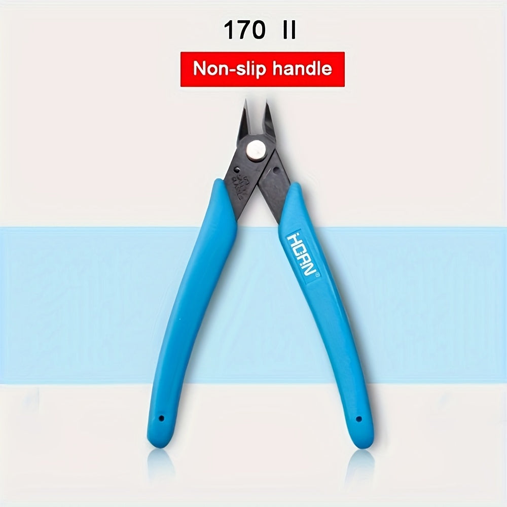 [Precision Flush Cutter Pliers] 5/10pcs 5-Inch Precision Flush Cutter Pliers - Durable Steel, Rust-Resistant, Micro Side Cutting Nippers For Electronics, Zip Ties, Crafts, Model Kits, Set Of 10