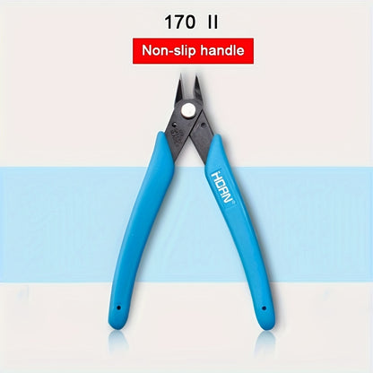 [Precision Flush Cutter Pliers] 5/10pcs 5-Inch Precision Flush Cutter Pliers - Durable Steel, Rust-Resistant, Micro Side Cutting Nippers For Electronics, Zip Ties, Crafts, Model Kits, Set Of 10