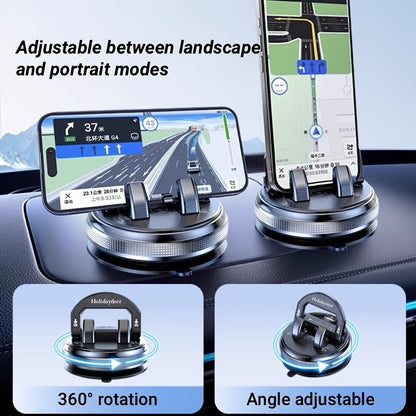 New 360 Degree Rotating Car Phone Holder - Car Dashboard Phone Holder, Durable Dashboard Mount, Suitable for Smartphones, Ideal for Car Navigation And Entertainment, Sturdy And Non-Slip Support