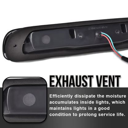 Third TailType X Brake Light High Mount Stop Lamp Reverse Light Turn Signal Light Fit for Chevy for Silveryado 99-06