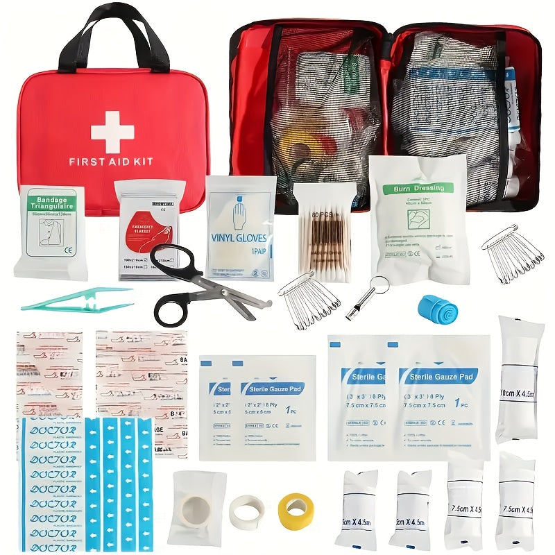 Car small portable emergency kit hand emergency kit Medical rescue kit Car emergency outside travel first aid