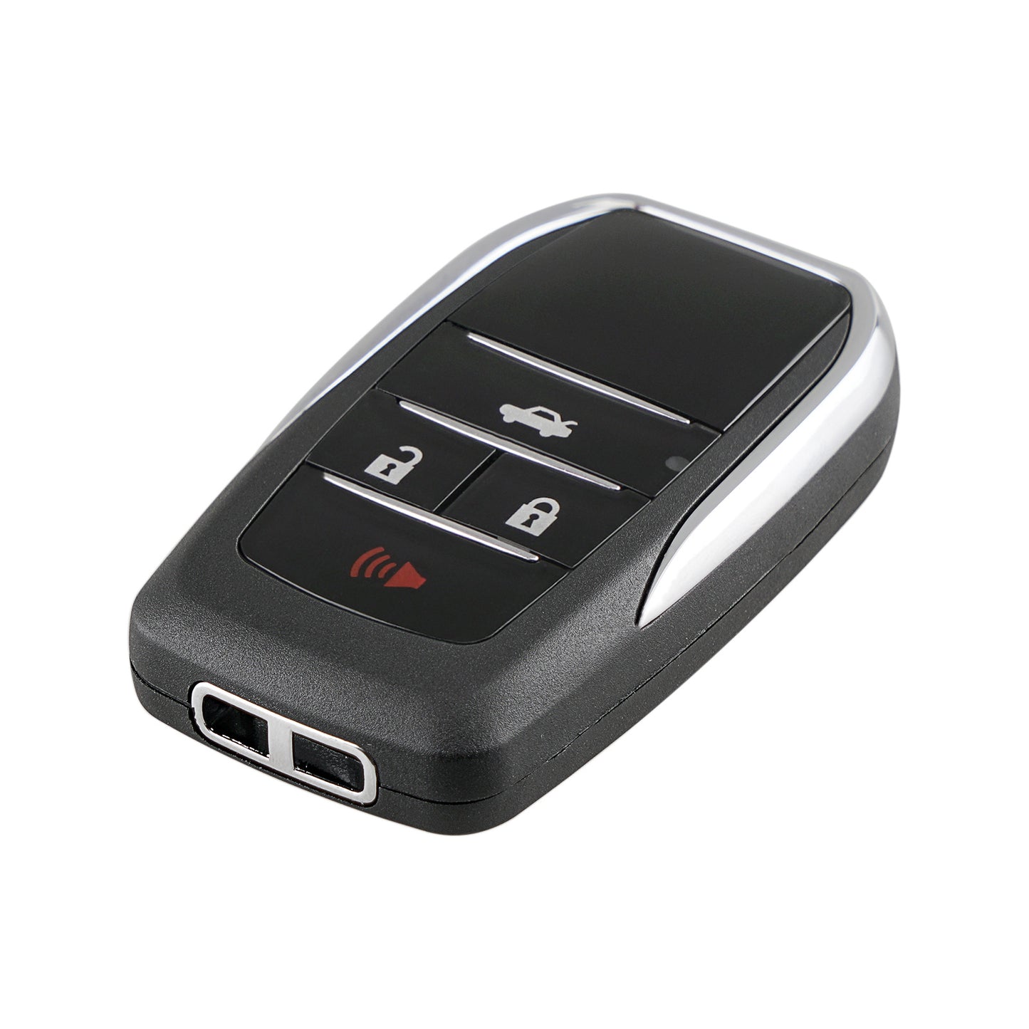 Set of 2 Enhanced Flip Key Fob Shells with 4 Buttons for Toyota Models Including Camry, Corolla, Venza, for Scion, And for Xb from 2007 to 2012, FCCID HYQ12BBY