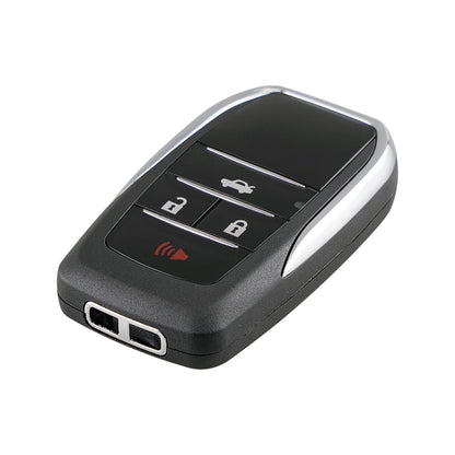 Set of 2 Enhanced Flip Key Fob Shells with 4 Buttons for Toyota Models Including Camry, Corolla, Venza, for Scion, And for Xb from 2007 to 2012, FCCID HYQ12BBY
