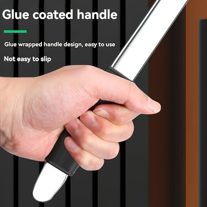 Professional Heavy Duty Metal Tire Pry Bar with Non Slip Rubber Handle Tire Removal Tool for Efficient Car Maintenance Home Garage and Auto Repair Safe Tire Replacement Sturdy Tool Design Durable Construction