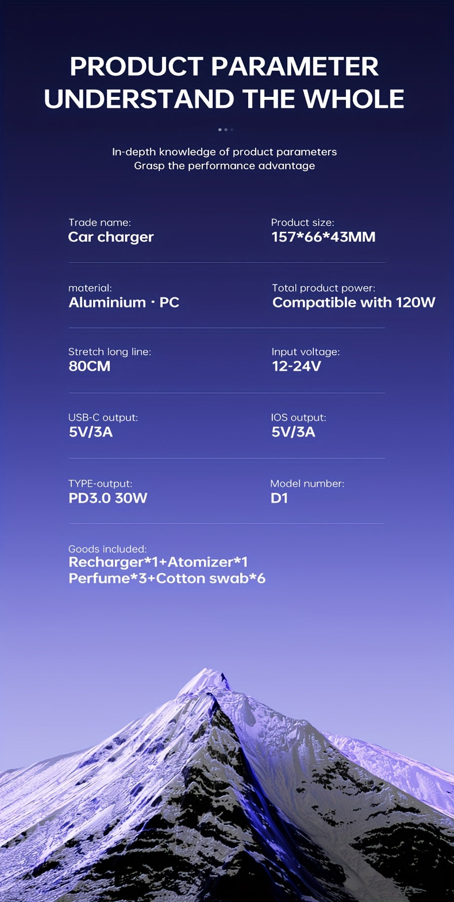 Three-In-One Multifunctional Car Charger, Perfume Machine, Starry Sky Ceiling Light, Dual 80cm/32inch Type-C+Lightning Retractable Cable, Air Freshener, Adapter For IPhone 16/15/Plus/Pro Max, For S25/24, Great Christmas Birthday Gift.