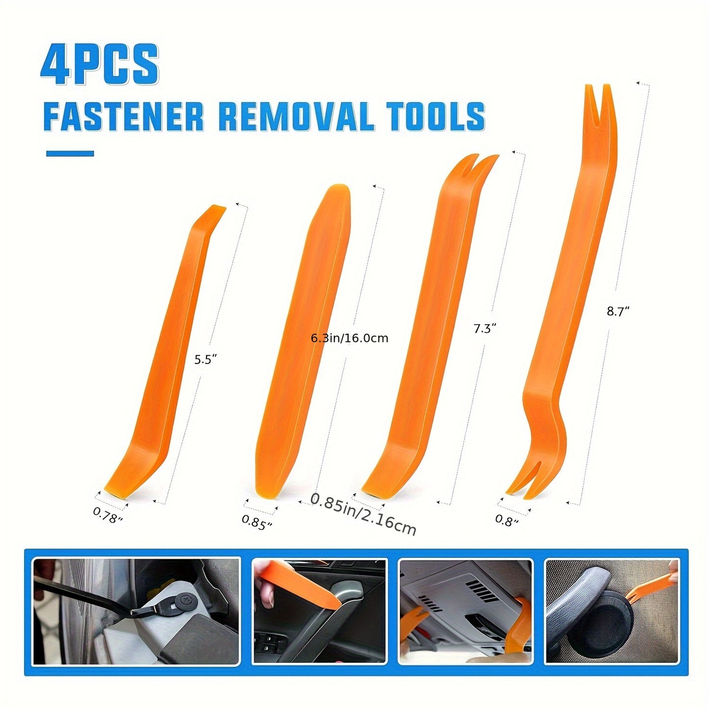 680pcs+ 45pcs Of Tools, Universal Automotive Bumper Fixing Clips, Car Door Panel Clips, Push Fender Rivet Expansion Screws Replacement Kit, Automotive Fastener Assembly with Fastener Removal Tools