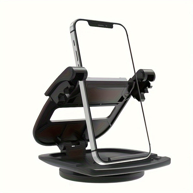 [360° Rotation] All-Around View Car Phone Mount - Universal Dashboard Cradle with 360° Rotation for Secure, Hands-Free Driving - Compatible for Iphone, for Samsung for Galaxy, And for Android Smartphones