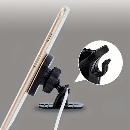 [Magnetic Phone Holder] VUXS Powerful Magnet Phone Holder, Used for Dashboard, Rotatable Magnetic Phone Holder, Compatible with iPhone, Samsung And Other Phones, with 4 Metal Plates And 4 Reinforced Magnets, High-Quality Magnetic Phone Holder