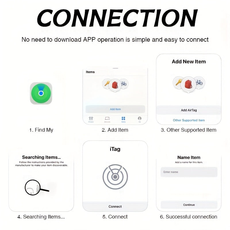 1/4pcs Real-Time GPS Smart Anti-Lost Device Locator - No Installation Required, Suitable for Pets, Elderly, And Children, Compatible with IOS System