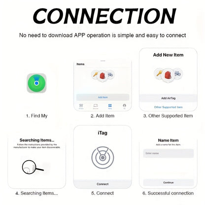 1/4pcs Real-Time GPS Smart Anti-Lost Device Locator - No Installation Required, Suitable for Pets, Elderly, And Children, Compatible with IOS System