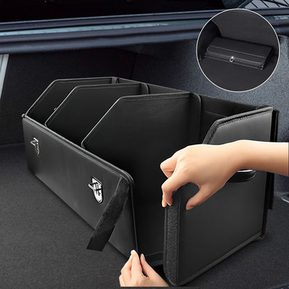 Versatile Car Trunk Organizer with a Spacious Design, Collapsible for Easy Storage, Perfect for Keeping Decorative Items And Practical Tools Neatly Arranged