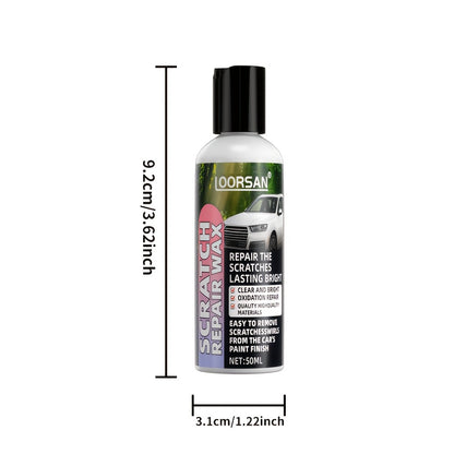 Car Scratch Repair Paste – Nano Swirl Remover, Wax & Polish Kit for Deep Scratch Fix, Paint Restoration, All Colors, 1.69oz + Sponge