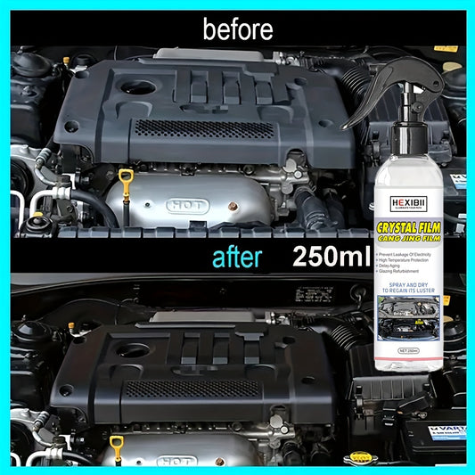 Engine Bay Cleaner Engine Shine Protector Detailer Decontamination Deep Degreasing Compartment Heavy Oil Dust Car Cleaning Tool