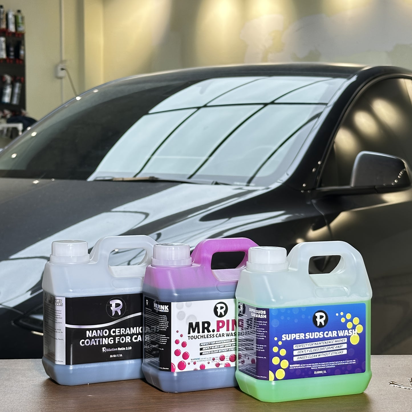 Advanced Nano Liquid Glass Paint Protection for Vehicles, Featuring a Hydrophobic Ceramic Coating That Repels Water, Resists UV Rays, And Offers Scratch Protection