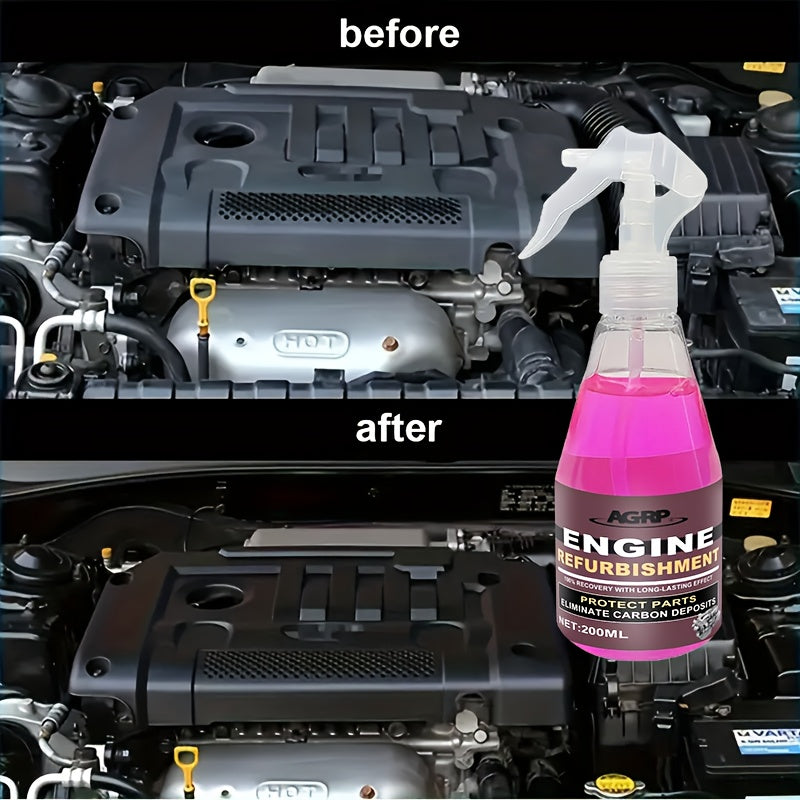 Plastic Care Spray, Engine Bay Revival Kit - Engine Protection Spots Remover Spray | Gloss Enhancer | Simple to Use, Easy Application, Effective Formula, Auto Detailing, Car Enthusiasts
