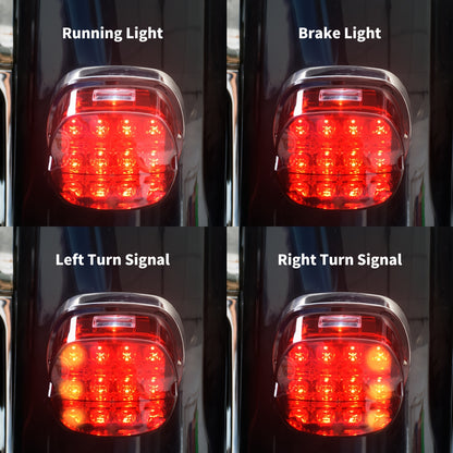 LED License Plate Rear Lamp for Harley-Davidson – Sportster, Dyna, Touring, Road King & Electra Glide