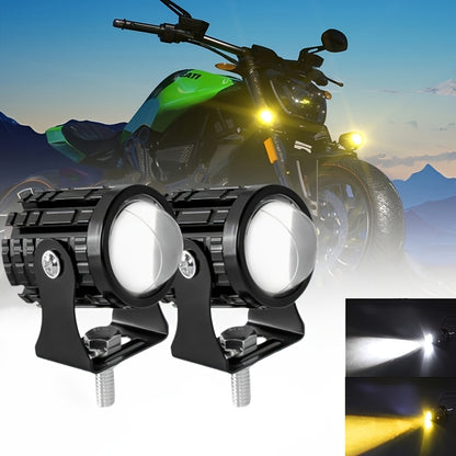2x 10Inch LED Light Bar + 4 x 4" Light Offroad For Jeep Truck Car, Without Battery