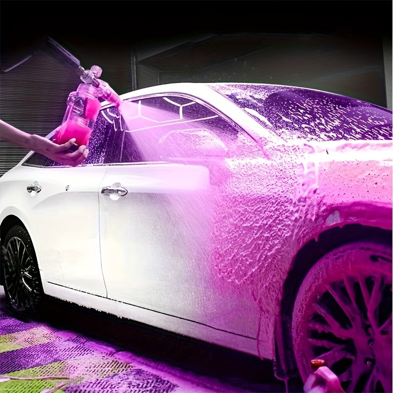Pink Car Pre Wash Foam Touchless Bug Tar Remover Ph Neutral Snow Foam for Safe DIY Detailing Pre Soak Before Contact Wash Safe for Ceramic Coating (340oz)