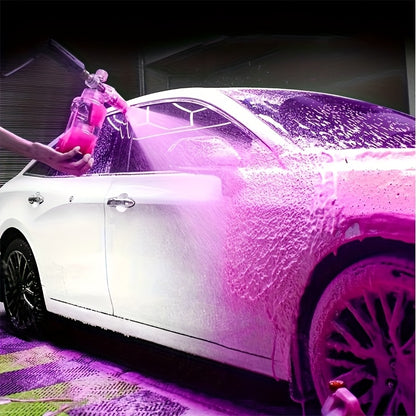 Pink Car Pre Wash Foam Touchless Bug Tar Remover Ph Neutral Snow Foam for Safe DIY Detailing Pre Soak Before Contact Wash Safe for Ceramic Coating (340oz)