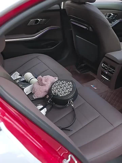 Automotive Backseat Organizer - Premium Car Back Seat Storage Box for Efficient Organization And Clutter-Free Travel