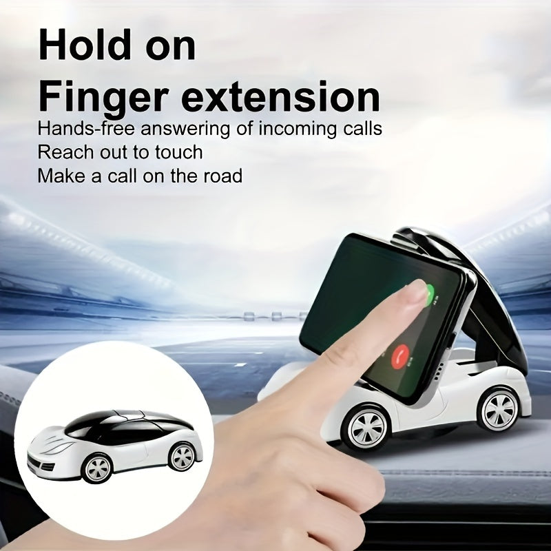 [360° Rotating] 2pcs Car Model Phone Holder Holder Foldable Car Dashboard Phone Holder 360° Rotating Universal Phone Holder Auto Parts