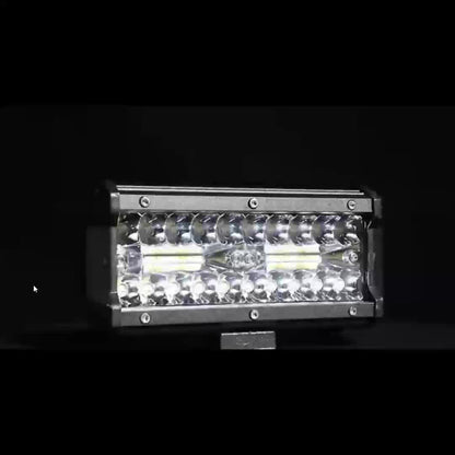 FLYANT 2pcs 7 Inch Led Light Bar, Off Road Light 240W 24000lm, Led Pod Light, Compatible Pickup Truck Trailer ATV UTV, Without Battery