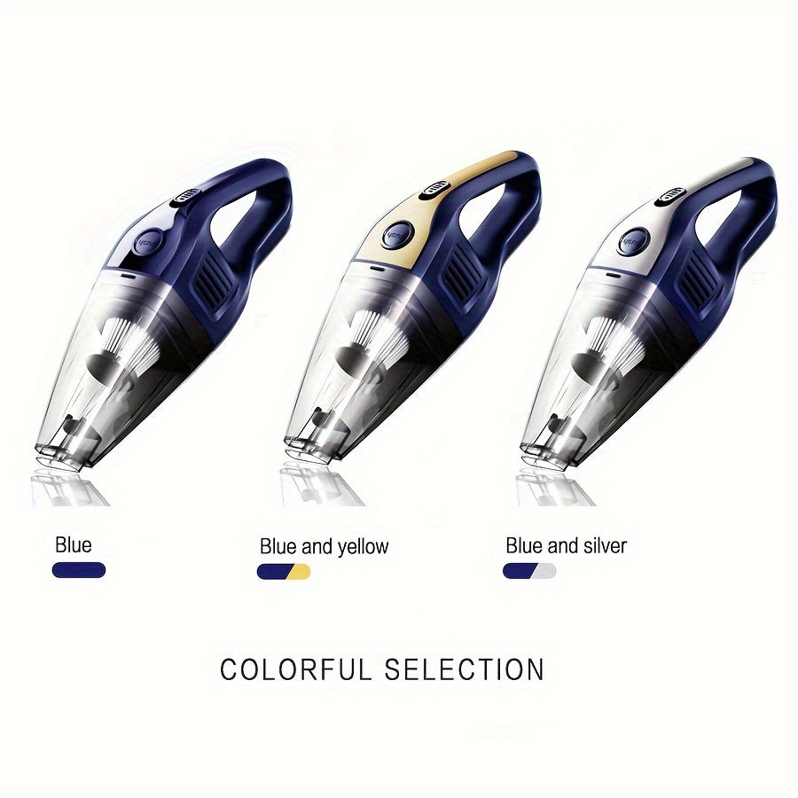 [Powerful Car Vacuum Cleaner] Powerful 5000pa Strong Suction Handheld Wireless Car Vacuum Cleaner | USB Charging, Long Working, For Cars, Homes, Offices, Pet Hair Cleaning - Car Accessories For Men Women