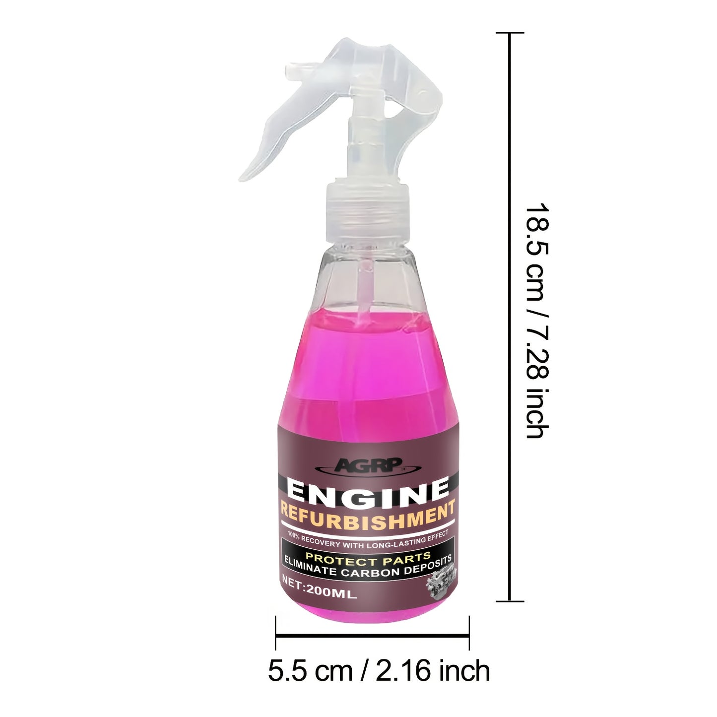 Plastic Care Spray, Engine Bay Revival Kit - Engine Protection Spots Remover Spray | Gloss Enhancer | Simple to Use, Easy Application, Effective Formula, Auto Detailing, Car Enthusiasts