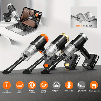 Car Vacuum Cleaner Suction Strong, Convenient Wireless Dust Collector, Car And Household Cleaning Supplies, Cool Automotive Supplies, Gap Vacuum, Suitable For Cars, RV, Kitchen, Floor, Home And Other Cleaning Equipment