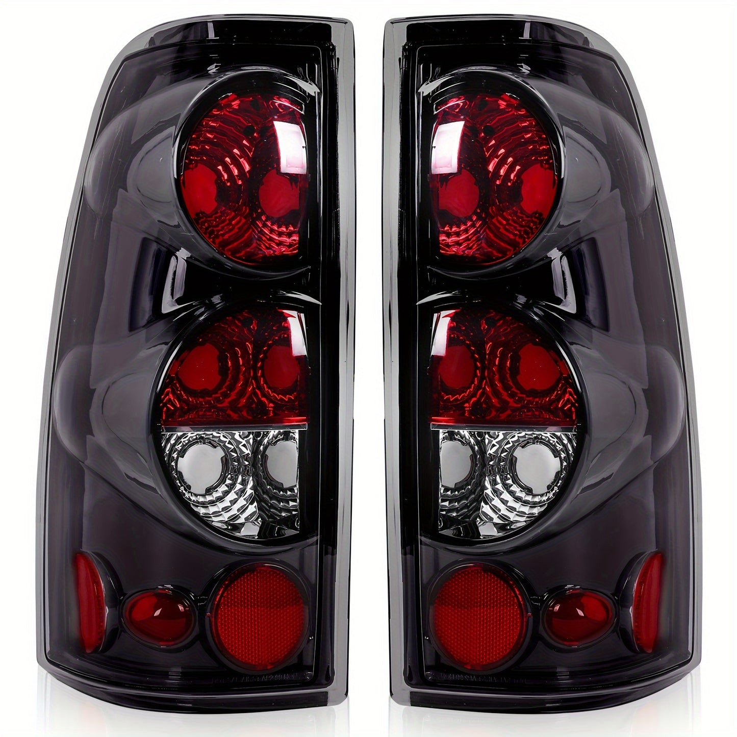 Taillights Truck Accessories A Pair Truck Accessories for Chevrolet for Chevy for Silverado 1500 1500HD 2500 2500HD 1999-2006, Tail Lights for Trucks Plastic Housing + Lens (No Bulbs)