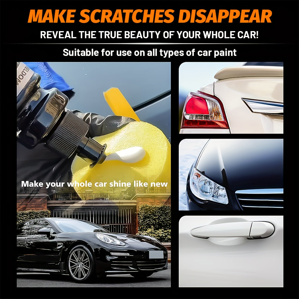 3 Bottle (30.3 Fl.Oz) Car Scratch & Swirl Remover - Restore Shine & Gloss, Professional Results by Hand Or Machine - Pro Grade Paint Cleaner, 2/1 Bottle