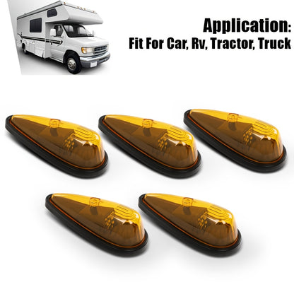 [LED Trailer Lights] 2/ 5 LED Magnetic Trailer Towing Lights Wire Trailer Lights Kit