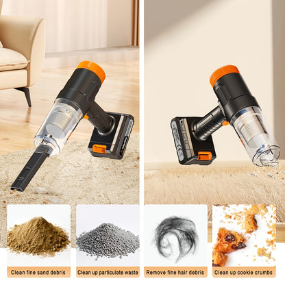 Car Vacuum Cleaner Suction Strong, Convenient Wireless Dust Collector, Car And Household Cleaning Supplies, Cool Automotive Supplies, Gap Vacuum, Suitable For Cars, RV, Kitchen, Floor, Home And Other Cleaning Equipment