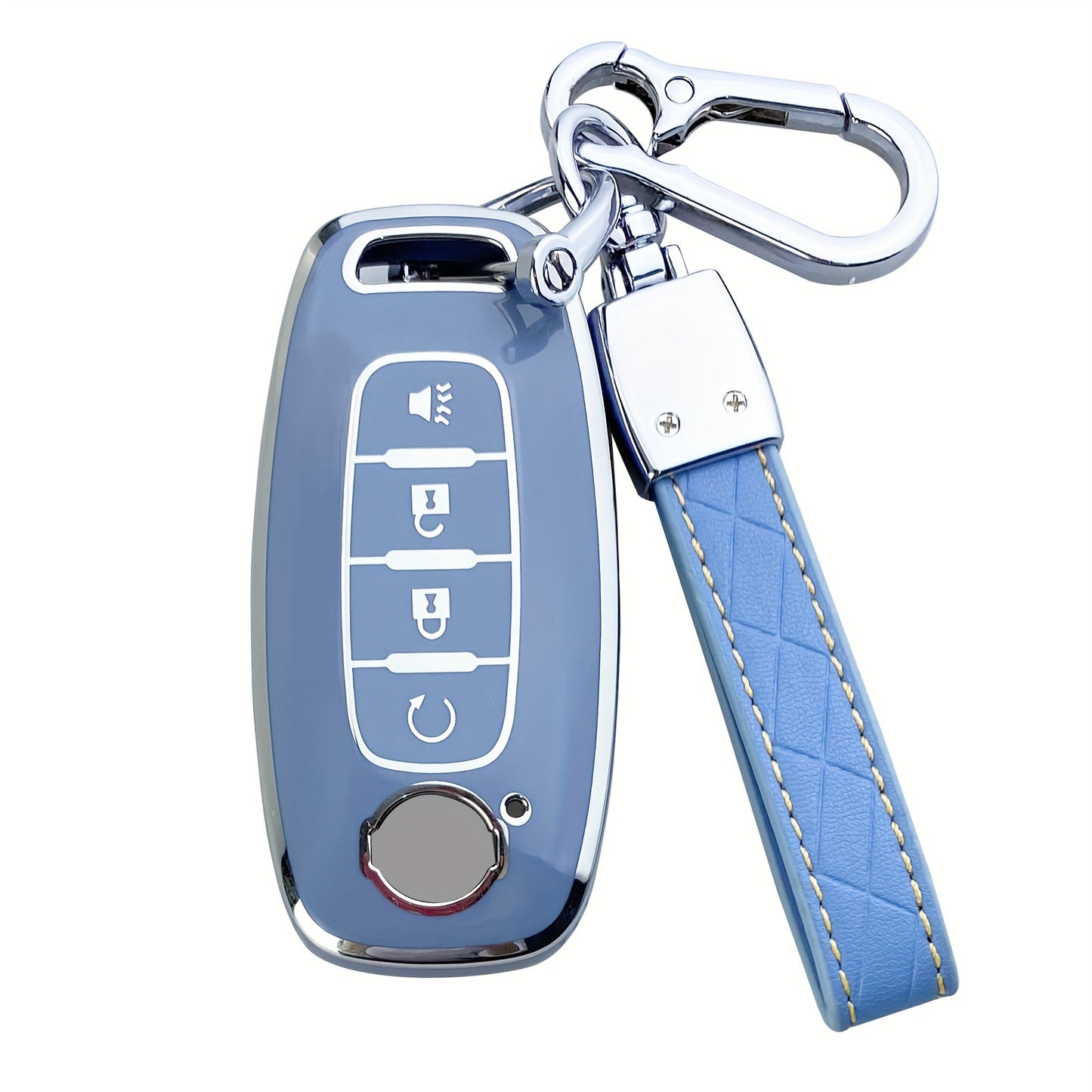 Key Fob Cover Case for Nissan for Pathfinder for Rogue for Kicks Accessories