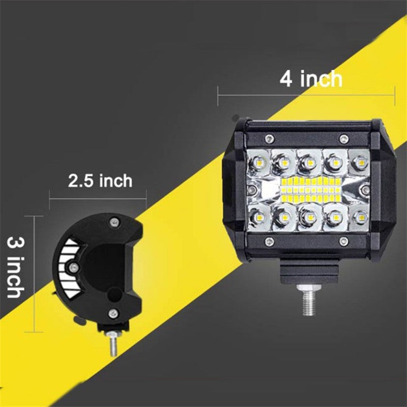 Ultra Slim LED Bar 20 Inch 180W Offroad Light Single Row 12V 24V LED Work Lamp For Auto ATV SUV Tractor Boat Light Bar