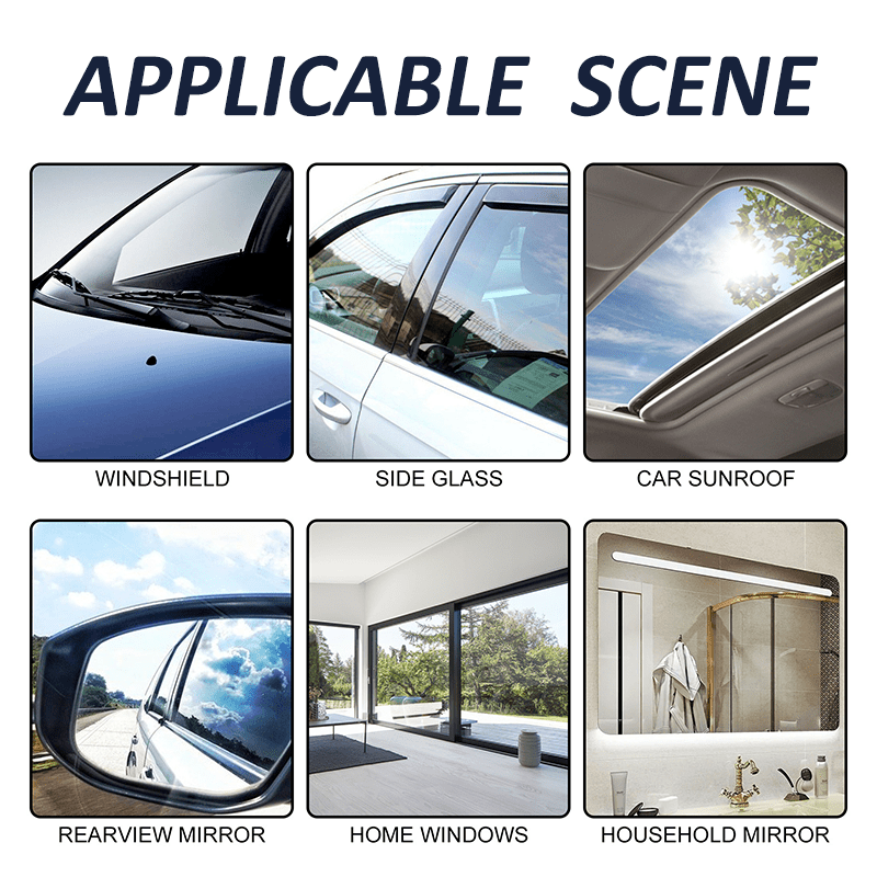 Long-lasting Anti-fog Spray, Suitable for Car Glass and Helmets, Windshield and Car Window Defogging Agent, Improve the Clarity of Mirrors and Glass Anti-fog Spray